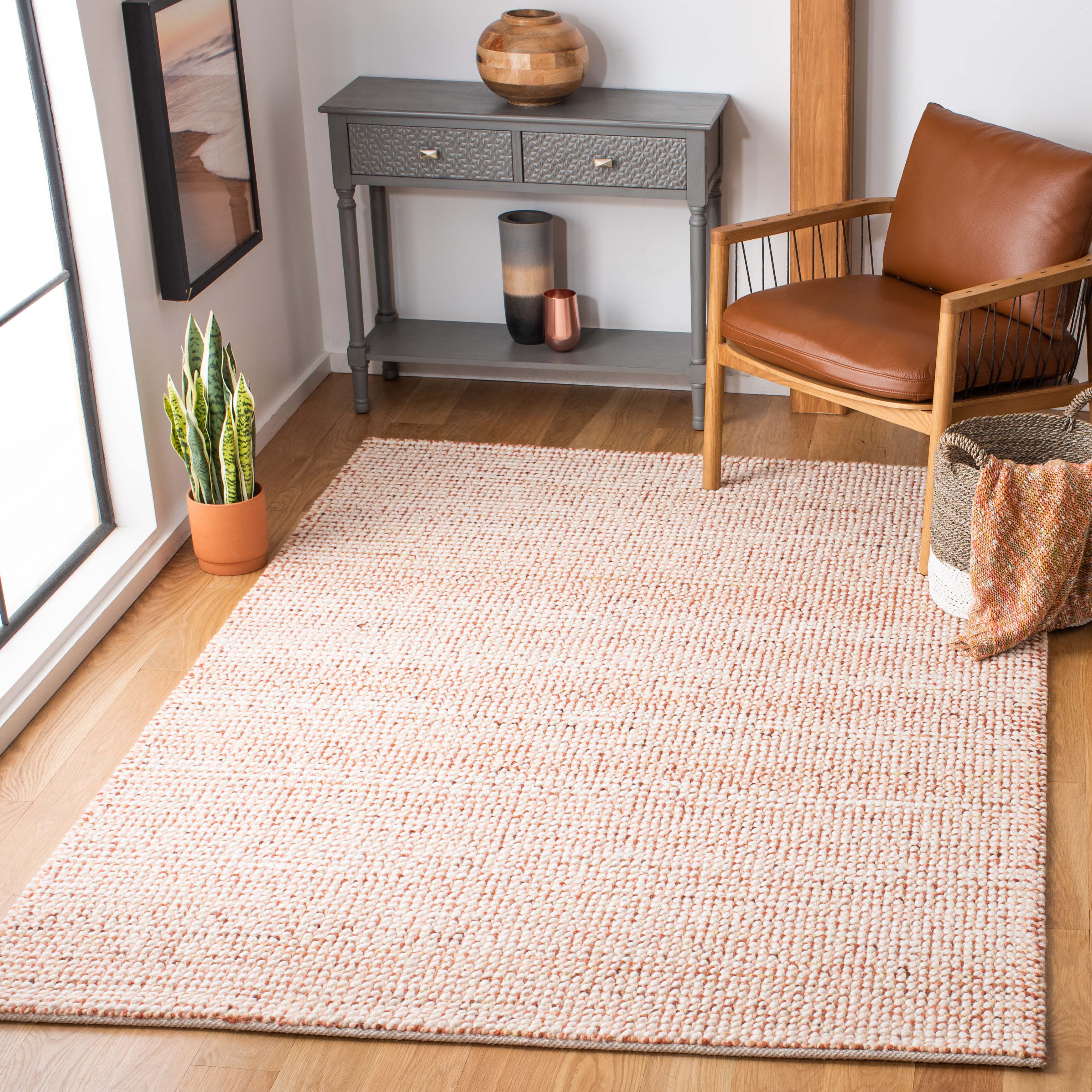 Safavieh Vermont 401 Rug, VRM401 - Ivory / Rust
