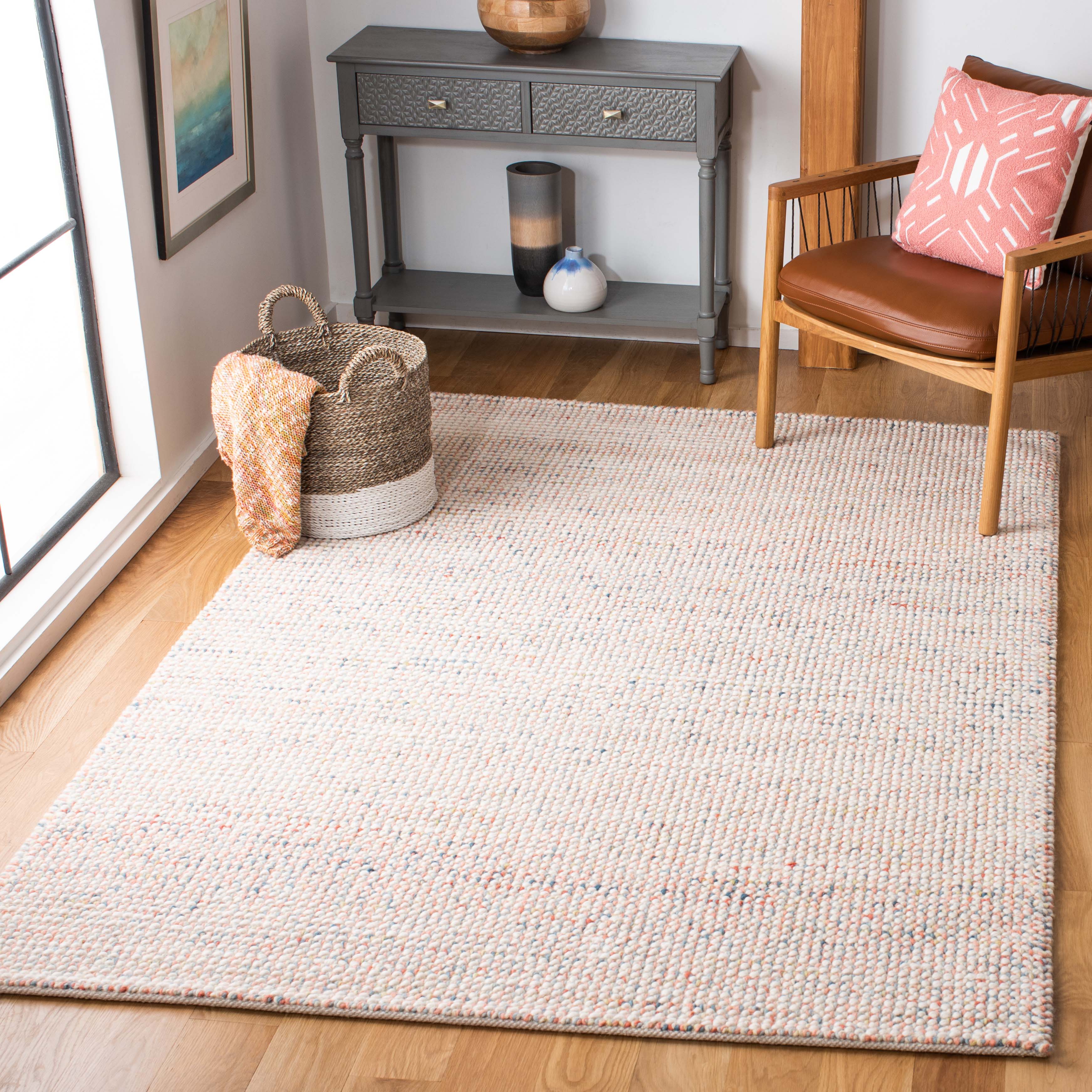 Safavieh Vermont 401 Rug, VRM401 - Ivory / Pink