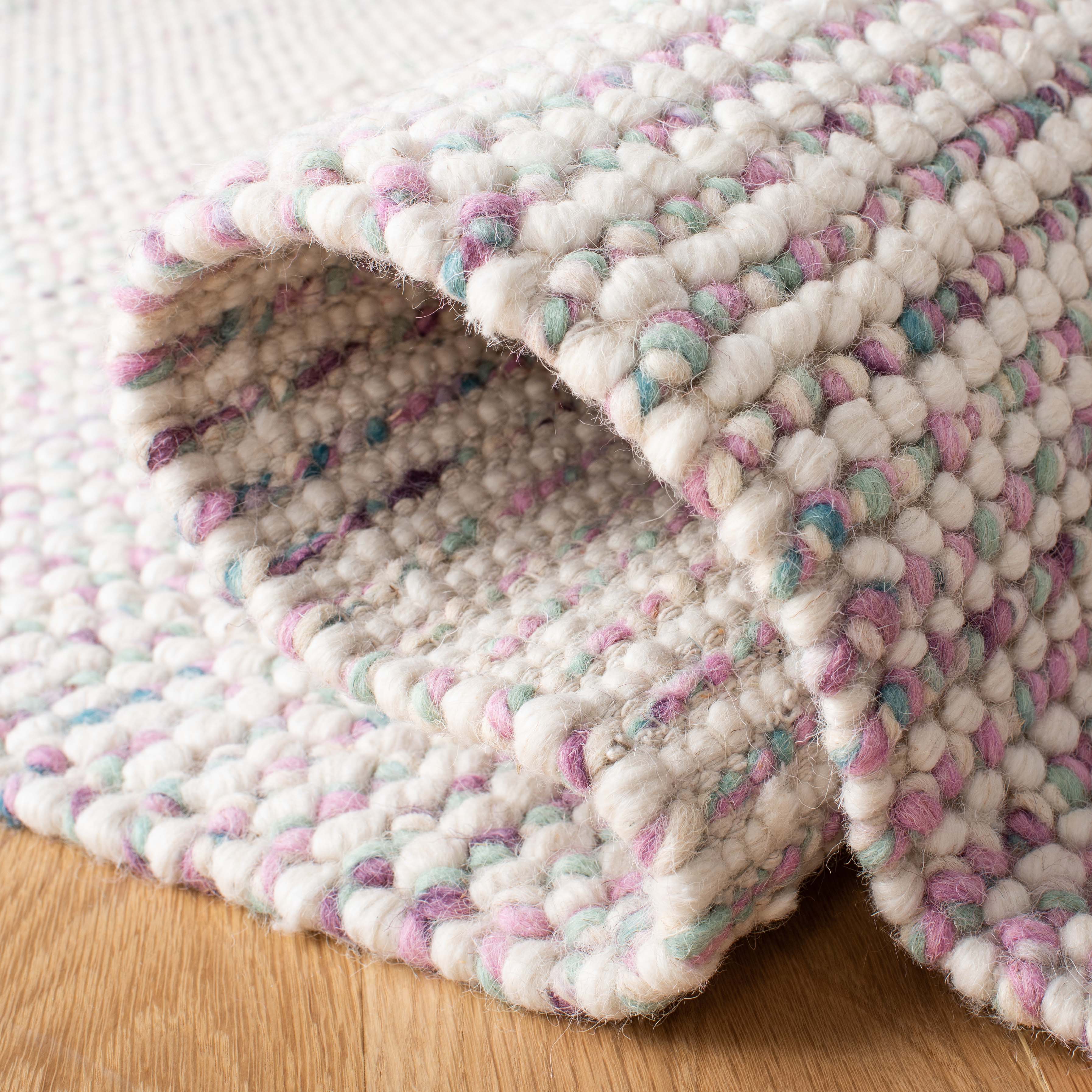 Safavieh Vermont 401 Rug, VRM401 - Ivory / Purple