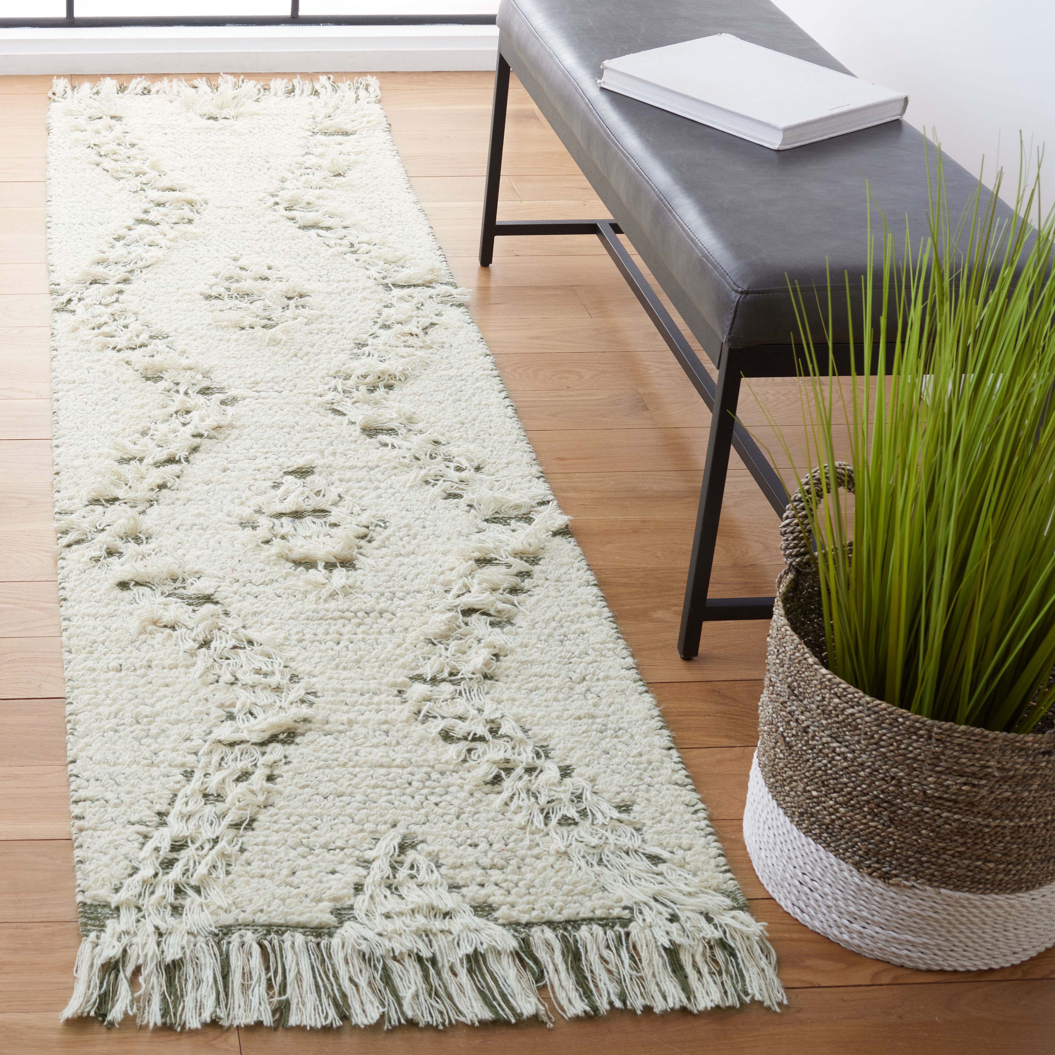 Safavieh Vermont 501 Rug, VRM501 - Ivory / Green