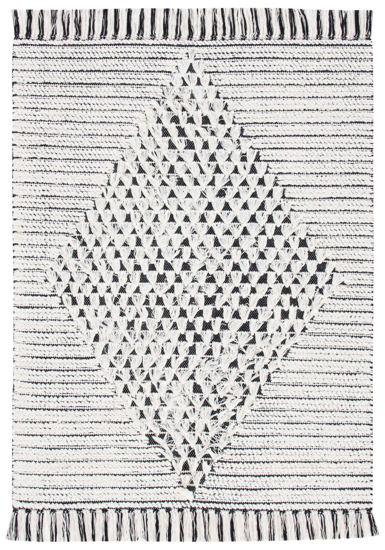 Safavieh Vermont 502 Rug, VRM502 - Ivory / Black