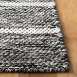 Safavieh Vermont 802 Rug, VRM802 - Black / Ivory