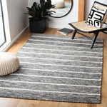 Safavieh Vermont 802 Rug, VRM802 - Black / Ivory