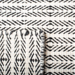 Safavieh Vermont 803 Rug, VRM803 - Black / Ivory