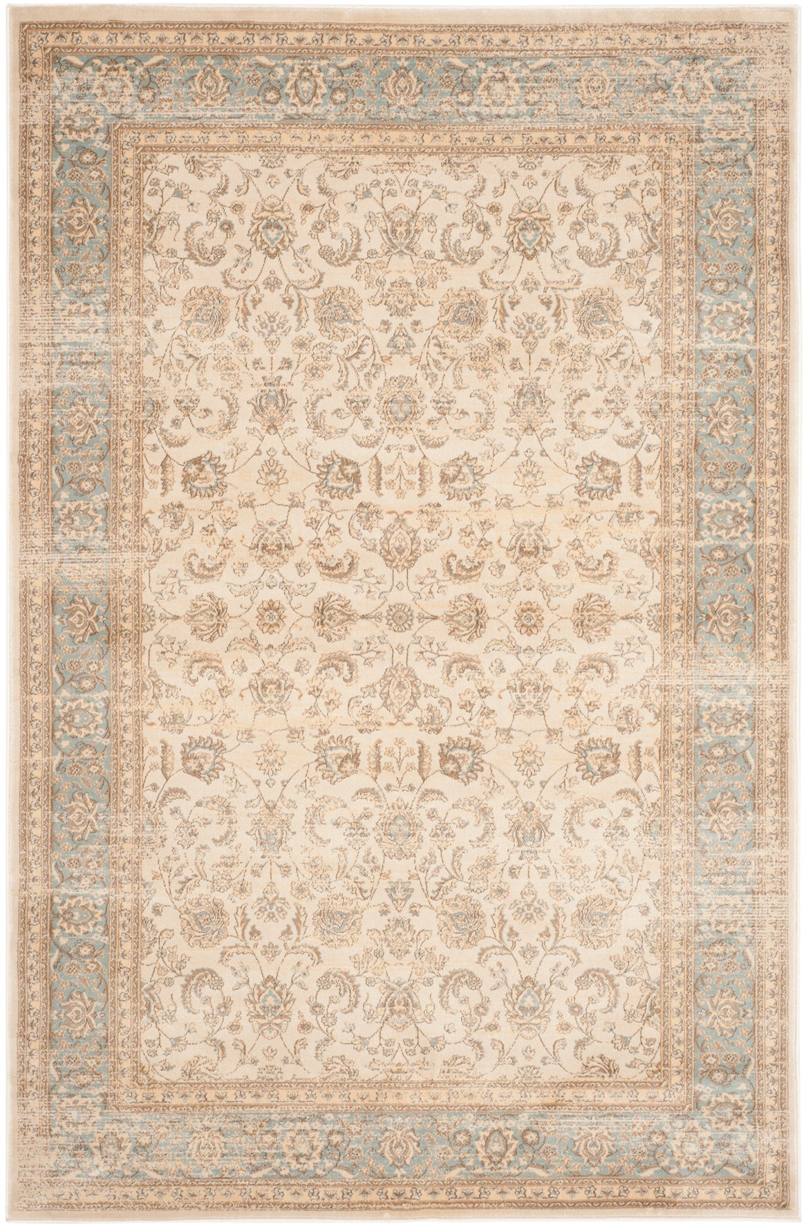 Safavieh Vintage 571 Rug, VTG571 - Ivory / Light Blue