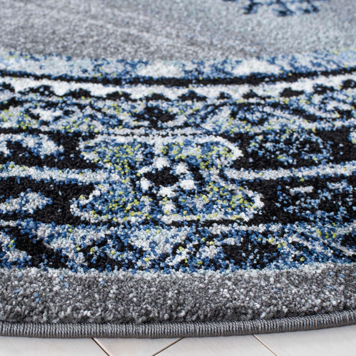 Safavieh Vintage Hamadan 202 Rug, VTH202 - BEIGE / BLACK