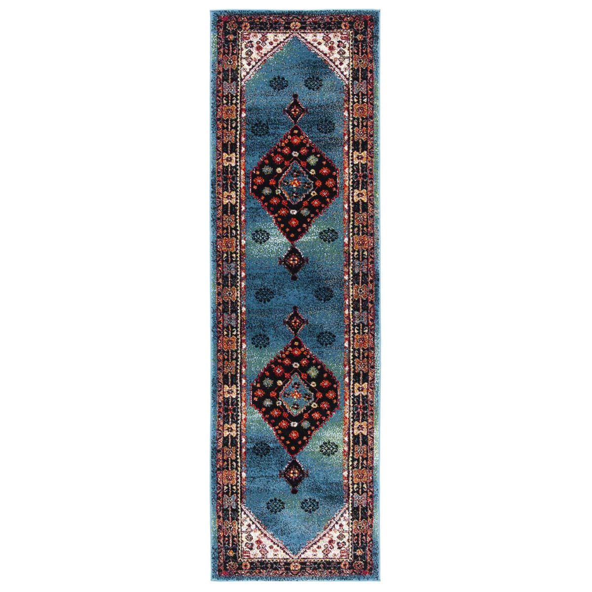 Safavieh Vintage Hamadan 202 Rug, VTH202 - BLUE / BLACK