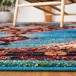 Safavieh Vintage Hamadan 202 Rug, VTH202 - BLUE / BLACK