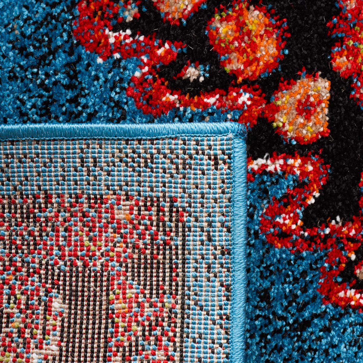 Safavieh Vintage Hamadan 202 Rug, VTH202 - BLUE / BLACK