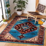 Safavieh Vintage Hamadan 202 Rug, VTH202 - BLUE / BLACK