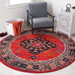 Safavieh Vintage Hamadan 202 Rug, VTH202 - RED / BLACK