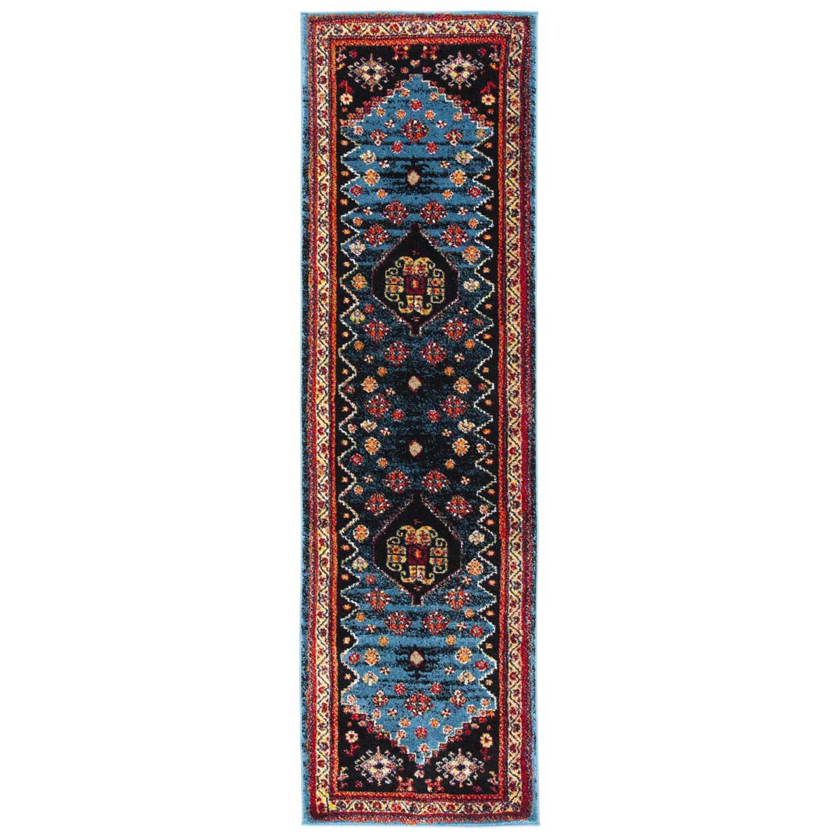 Safavieh Vintage Hamadan 203 Rug, VTH203 - BLUE / BLACK