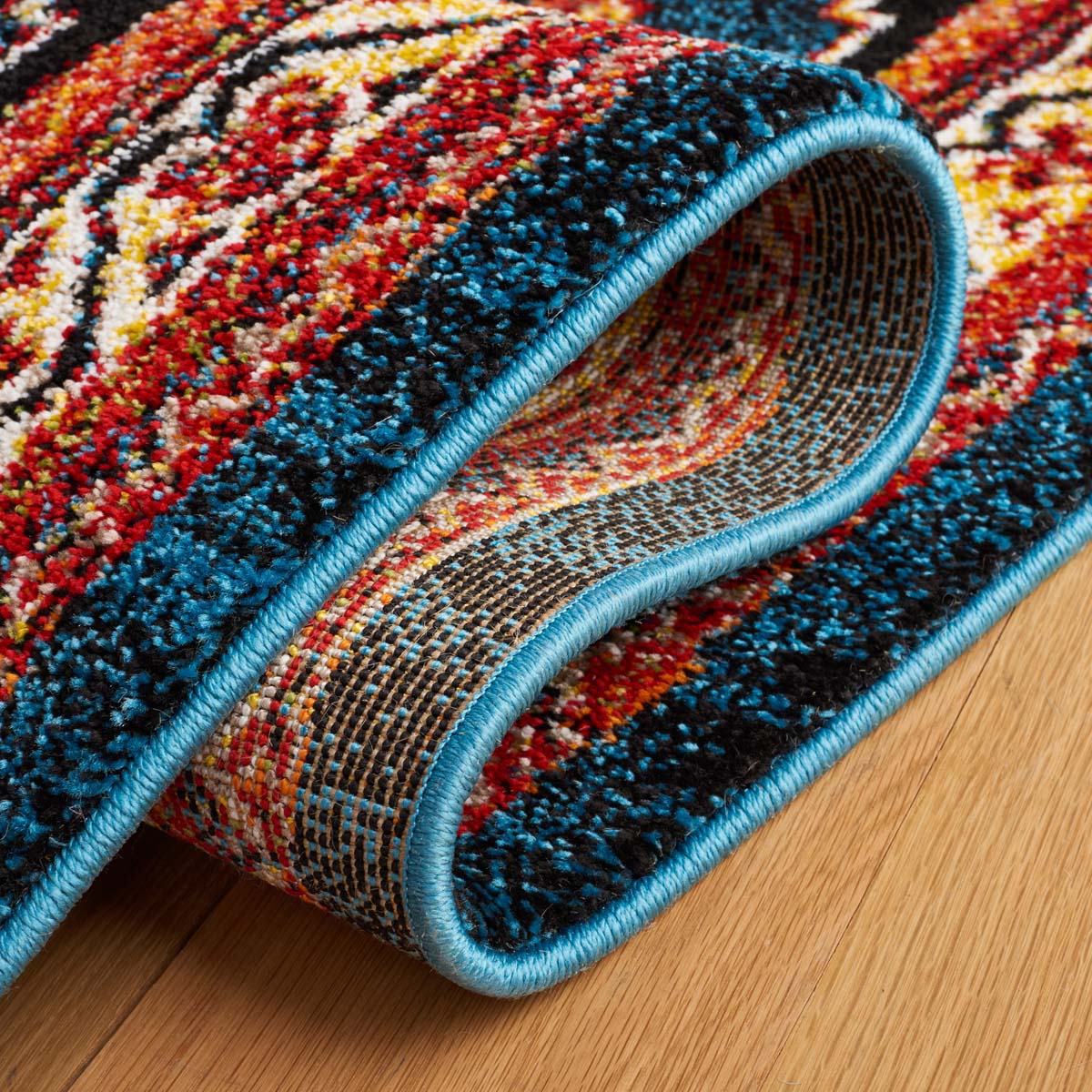 Safavieh Vintage Hamadan 203 Rug, VTH203 - BLUE / BLACK