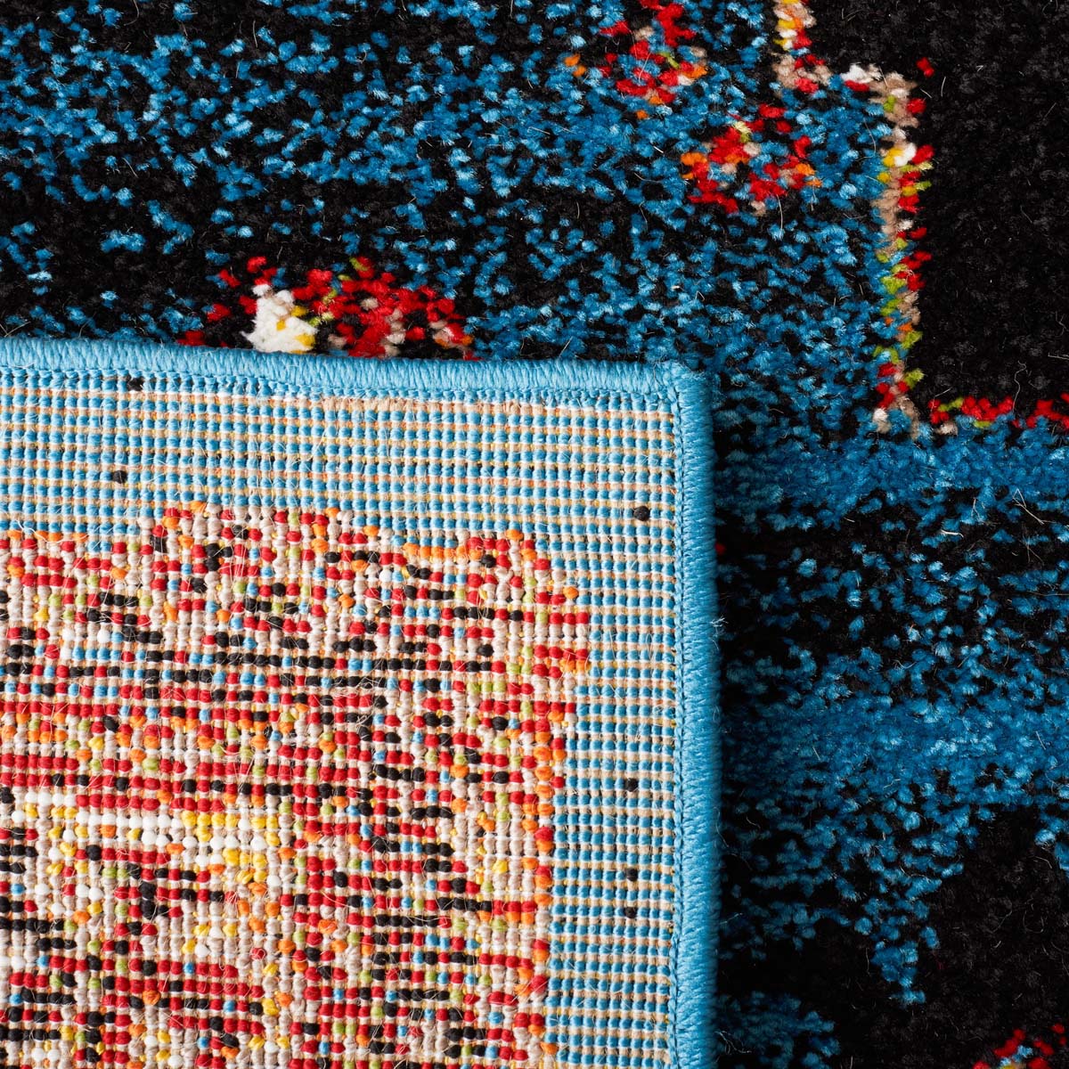 Safavieh Vintage Hamadan 203 Rug, VTH203 - BLUE / BLACK