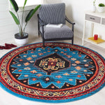 Safavieh Vintage Hamadan 203 Rug, VTH203 - BLUE / BLACK
