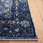 Safavieh Vintage Hamadan 204 Rug, VTH204 - LIGHT BLUE / BLACK