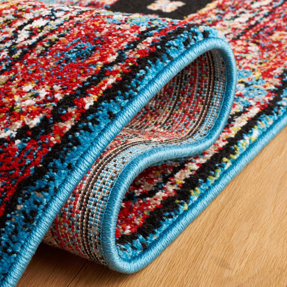 Safavieh Vintage Hamadan 204 Rug, VTH204 - TURQUOISE / BLACK