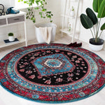 Safavieh Vintage Hamadan 204 Rug, VTH204 - TURQUOISE / BLACK