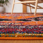 Safavieh Vintage Hamadan 204 Rug, VTH204 - ORANGE / BLACK