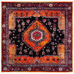 Safavieh Vintage Hamadan 204 Rug, VTH204 - ORANGE / BLACK