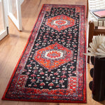 Safavieh Vintage Hamadan 204 Rug, VTH204 - RED / BLACK