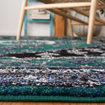 Safavieh Vintage Hamadan 204 Rug, VTH204 - GREEN / BLACK