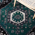 Safavieh Vintage Hamadan 204 Rug, VTH204 - GREEN / BLACK