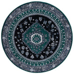 Safavieh Vintage Hamadan 204 Rug, VTH204 - GREEN / BLACK