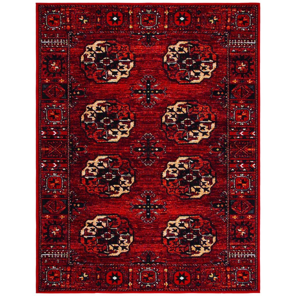 Safavieh Vintage Hamadan 212 Rug, VTH212 - RED / MULTI