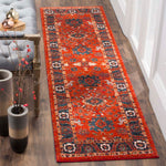 Safavieh Vintage Hamadan 214 Rug, VTH214 - ORANGE / BLUE