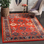 Safavieh Vintage Hamadan 214 Rug, VTH214 - ORANGE / BLUE