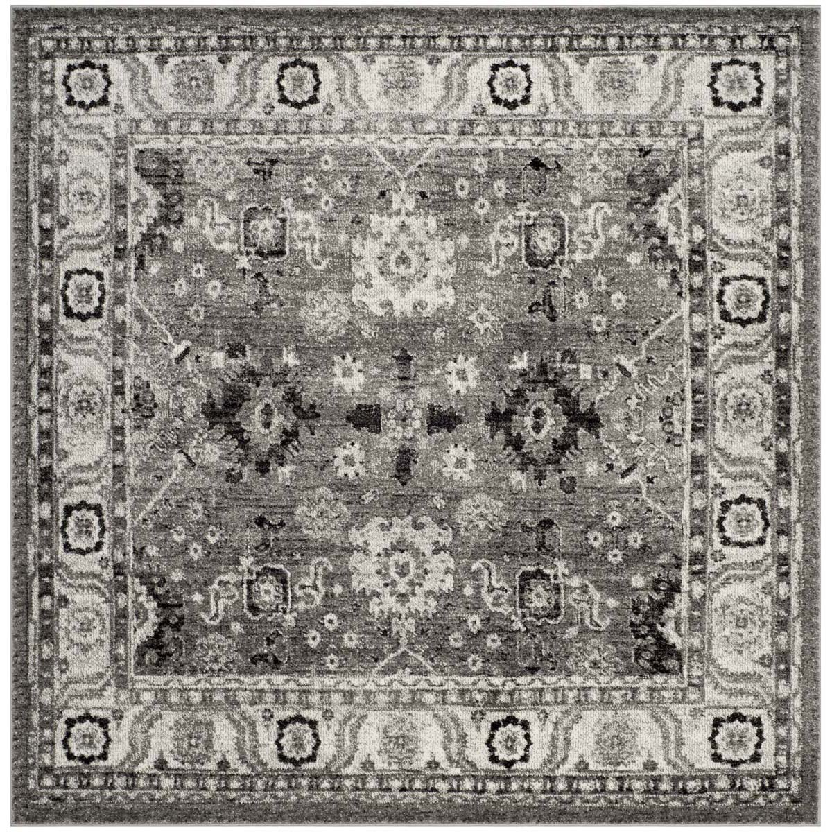 Safavieh Vintage Hamadan 214 Rug, VTH214 - GREY / BLACK