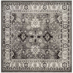 Safavieh Vintage Hamadan 214 Rug, VTH214 - GREY / BLACK