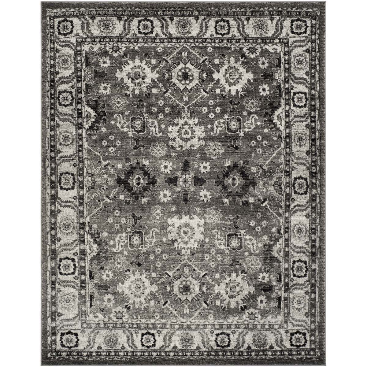 Safavieh Vintage Hamadan 214 Rug, VTH214 - GREY / BLACK