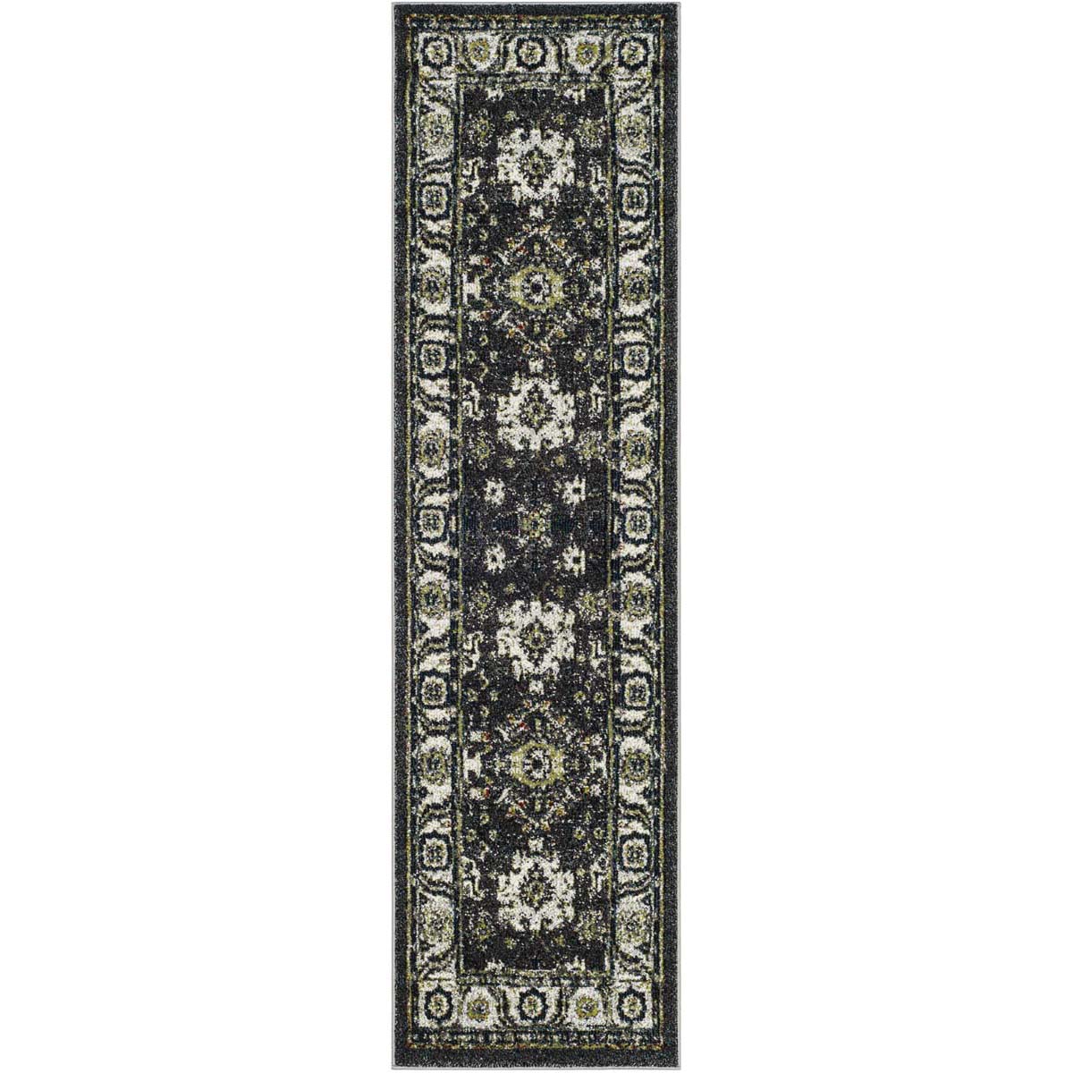 Safavieh Vintage Hamadan 214 Rug, VTH214 - DARK GREY / IVORY