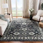 Safavieh Vintage Hamadan 214 Rug, VTH214 - DARK GREY / IVORY