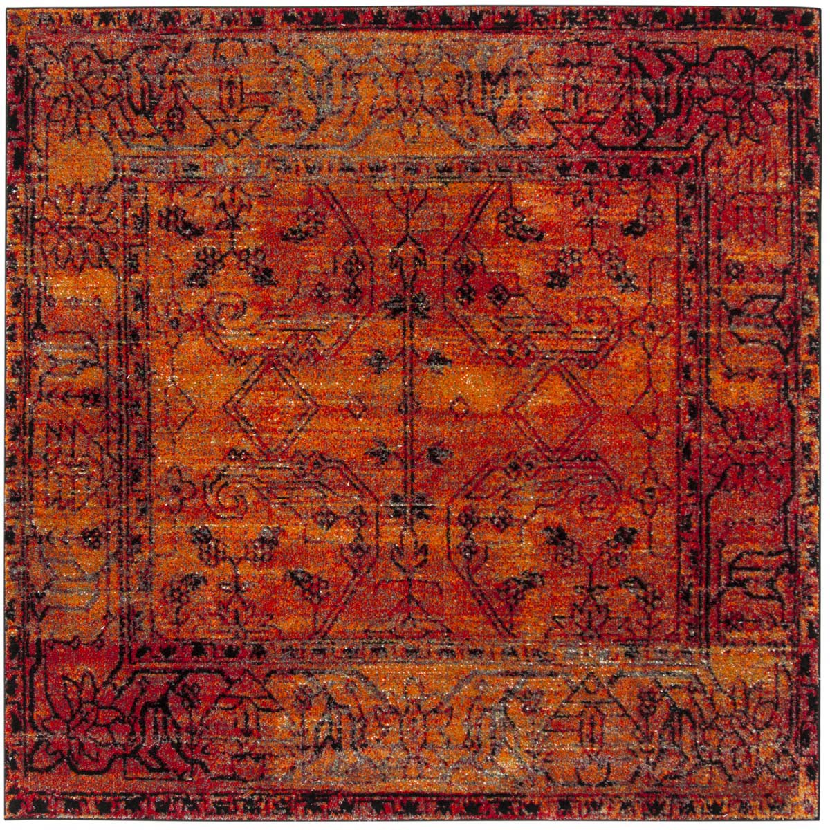 Safavieh Vintage Hamadan 216 Rug, VTH216 - ORANGE
