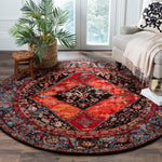 Safavieh Vintage Hamadan 217 Rug, VTH217 - ORANGE / MULTI
