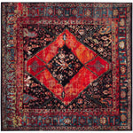 Safavieh Vintage Hamadan 217 Rug, VTH217 - ORANGE / MULTI