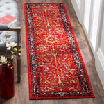 Safavieh Vintage Hamadan 220 Rug, VTH220 - ORANGE / NAVY
