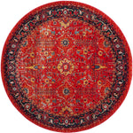 Safavieh Vintage Hamadan 220 Rug, VTH220 - ORANGE / NAVY