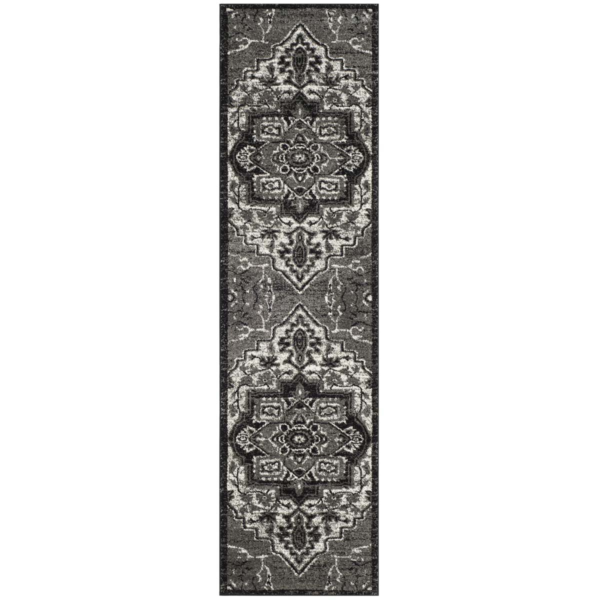 Safavieh Vintage Hamadan 221 Rug, VTH221 - LIGHT GREY / GREY