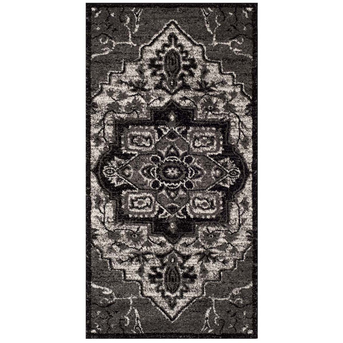 Safavieh Vintage Hamadan 221 Rug, VTH221 - LIGHT GREY / GREY