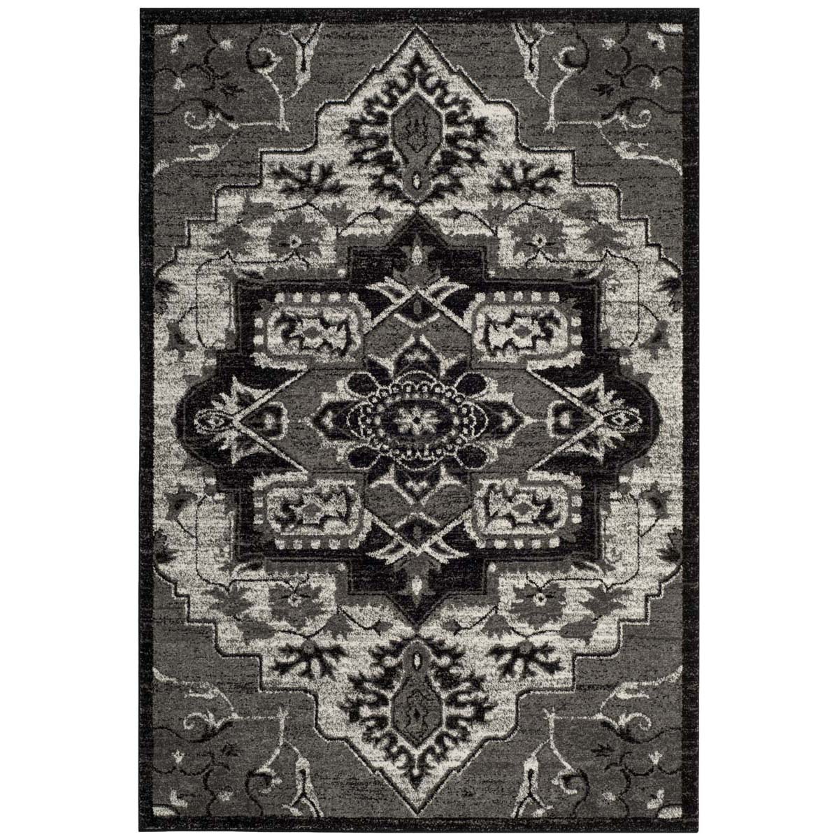 Safavieh Vintage Hamadan 221 Rug, VTH221 - LIGHT GREY / GREY