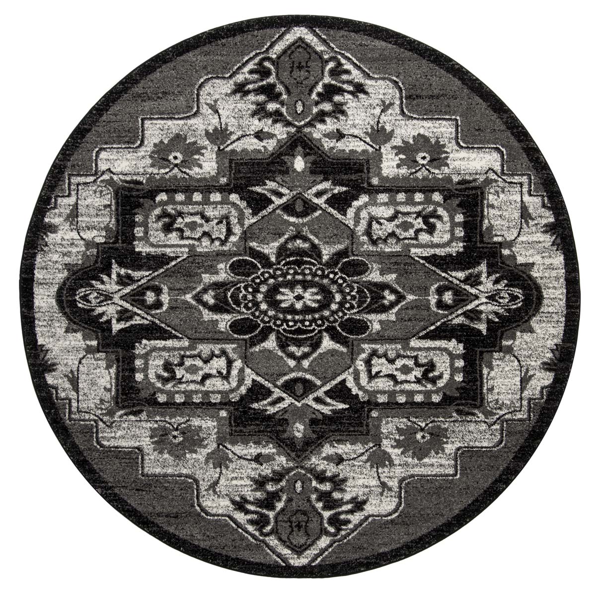 Safavieh Vintage Hamadan 221 Rug, VTH221 - LIGHT GREY / GREY