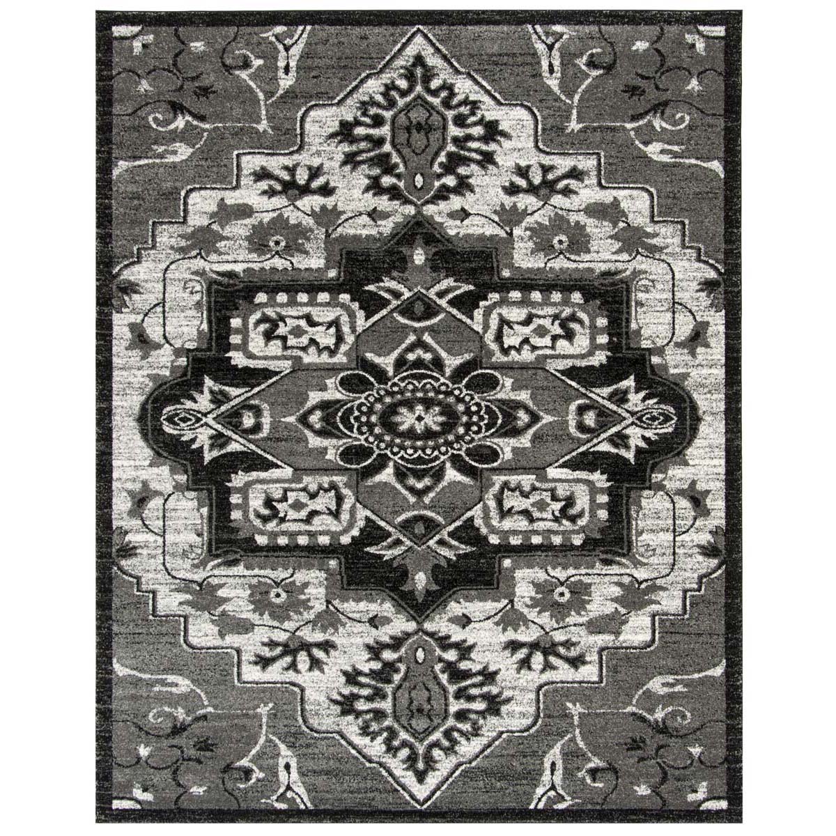 Safavieh Vintage Hamadan 221 Rug, VTH221 - LIGHT GREY / GREY