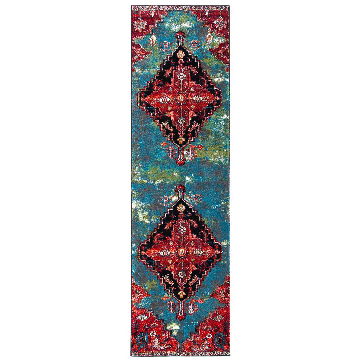 Safavieh Vintage Hamadan 248 Rug, VTH248 - BLUE / RED