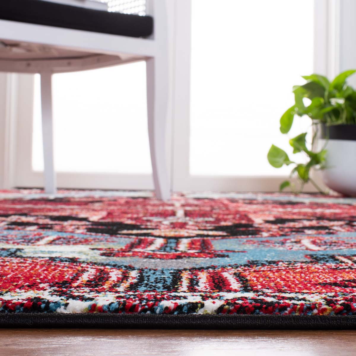 Safavieh Vintage Hamadan 248 Rug, VTH248 - BLUE / RED