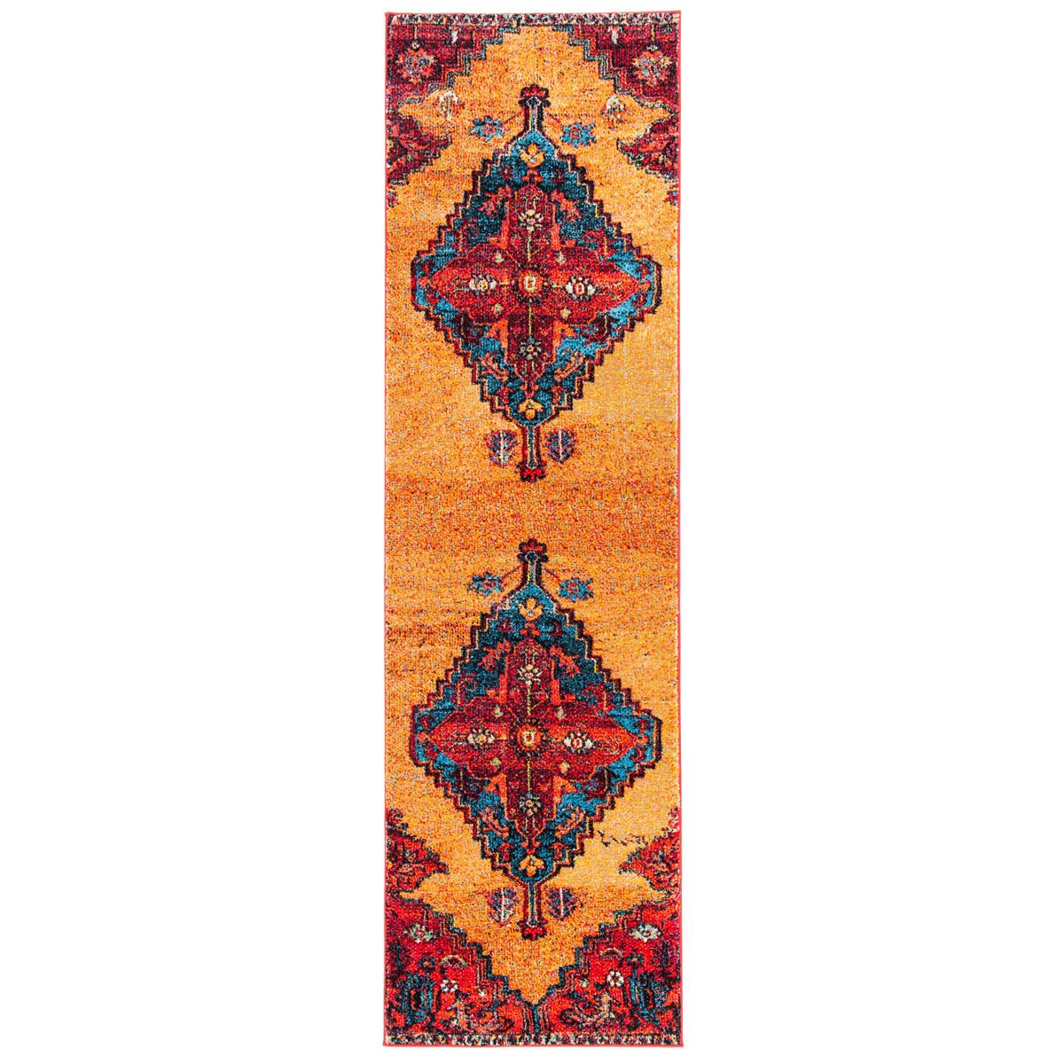 Safavieh Vintage Hamadan 248 Rug, VTH248 - RED / BLUE
