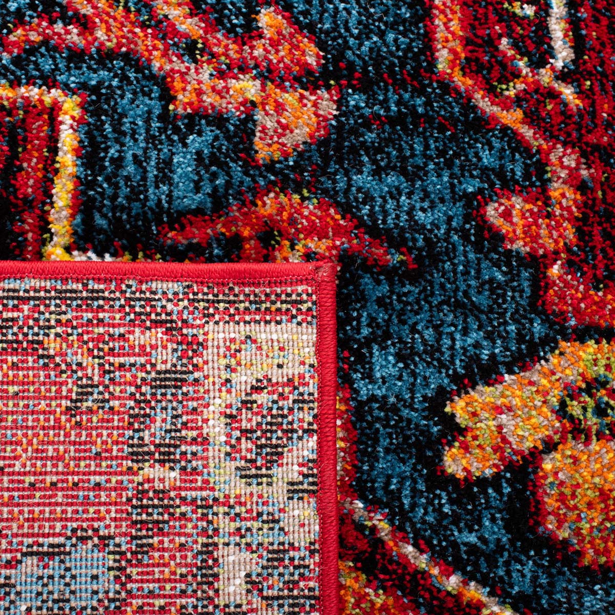 Safavieh Vintage Hamadan 248 Rug, VTH248 - RED / BLUE